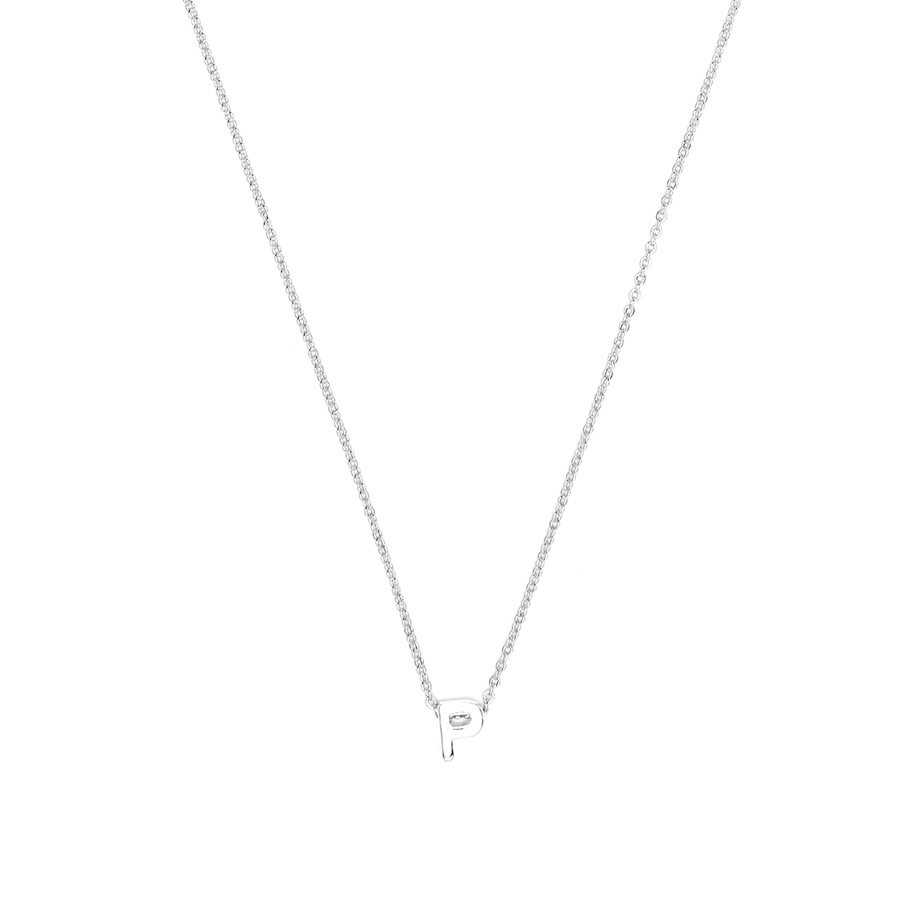 Collar acabado plata - Alphabet