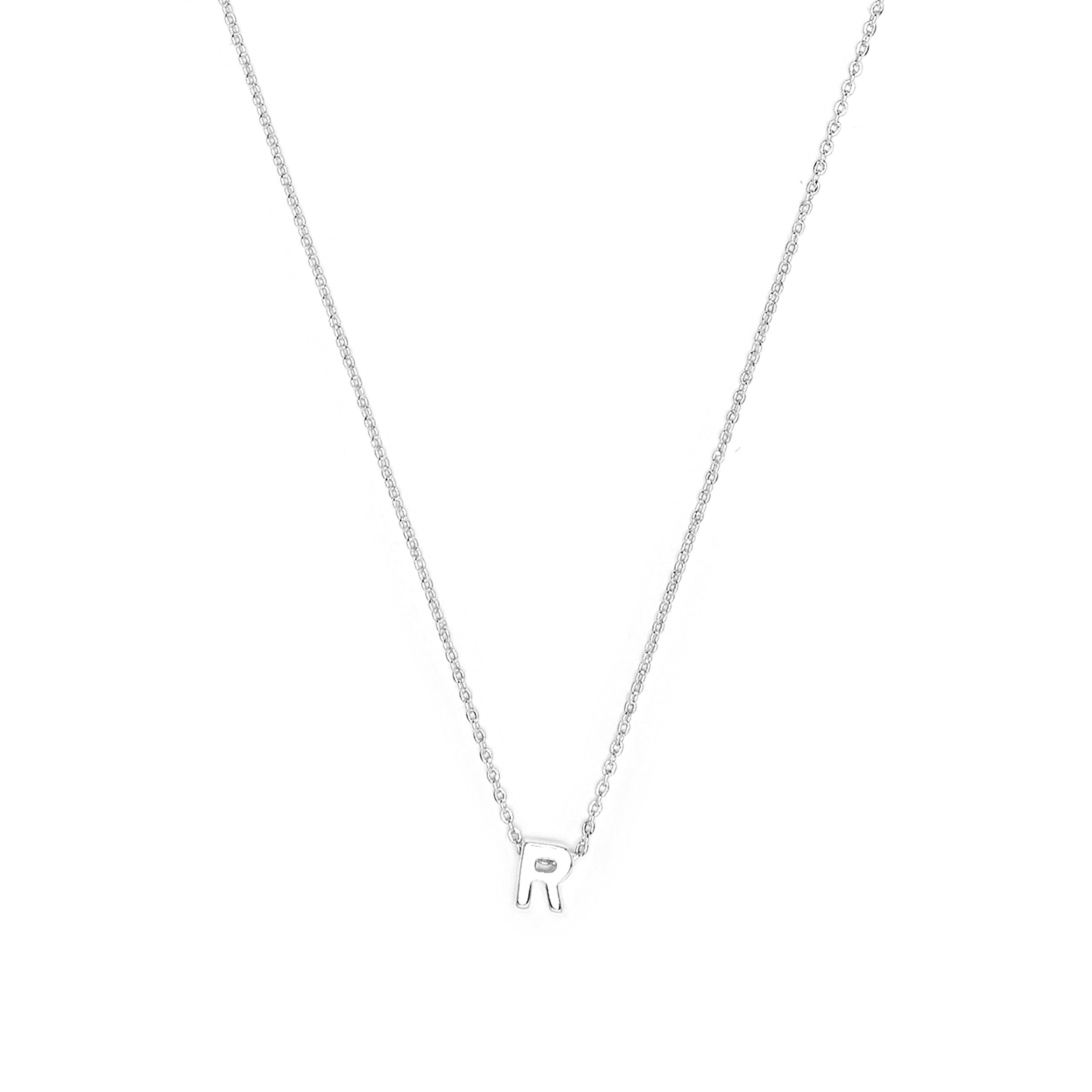 Collar acabado plata - Alphabet