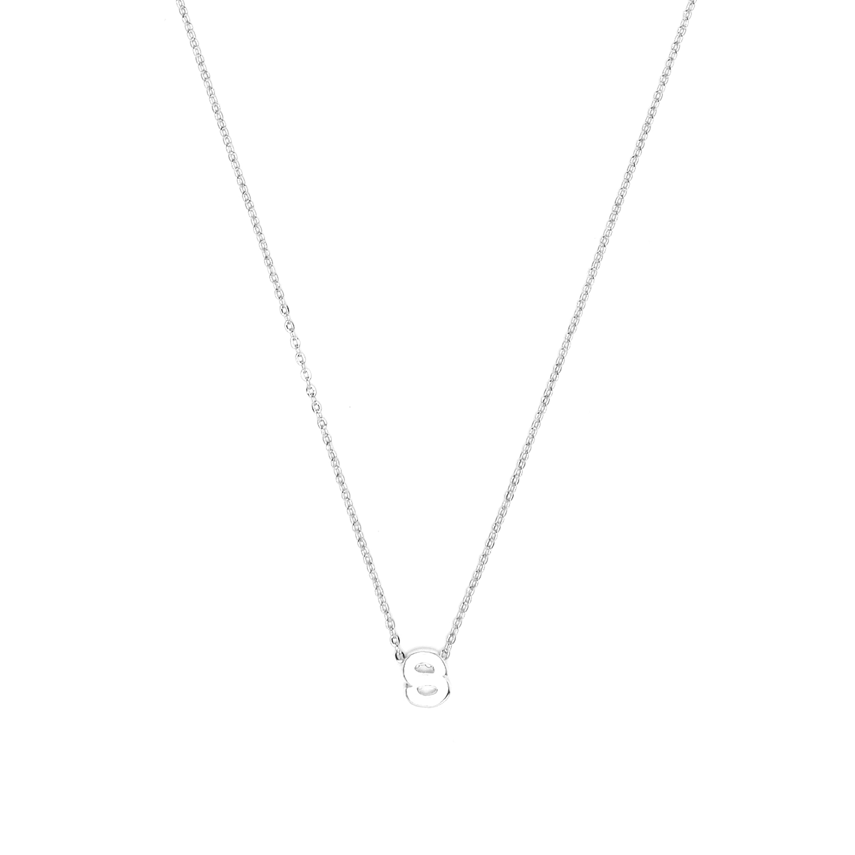 Collar acabado plata - Alphabet