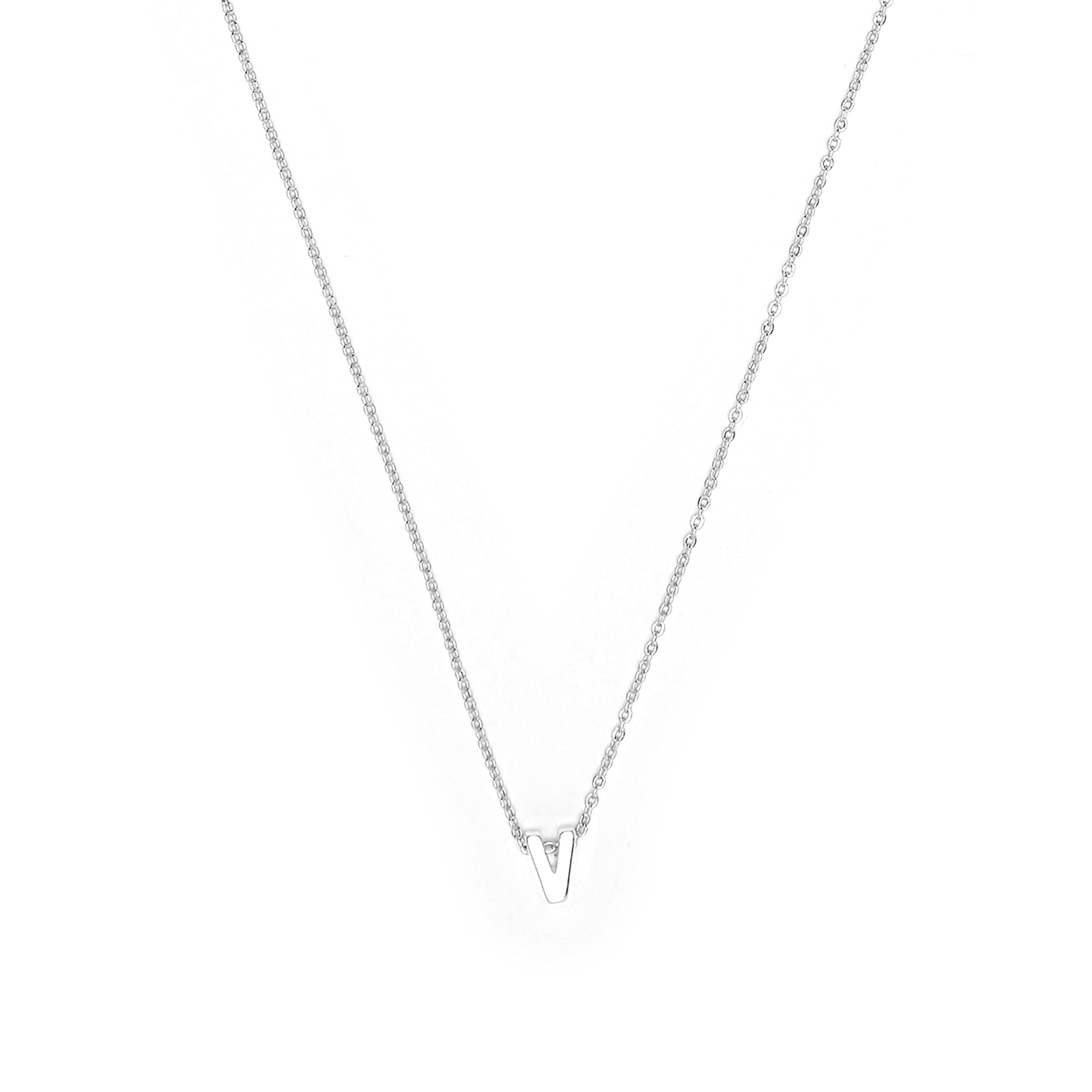 Collar acabado plata - Alphabet