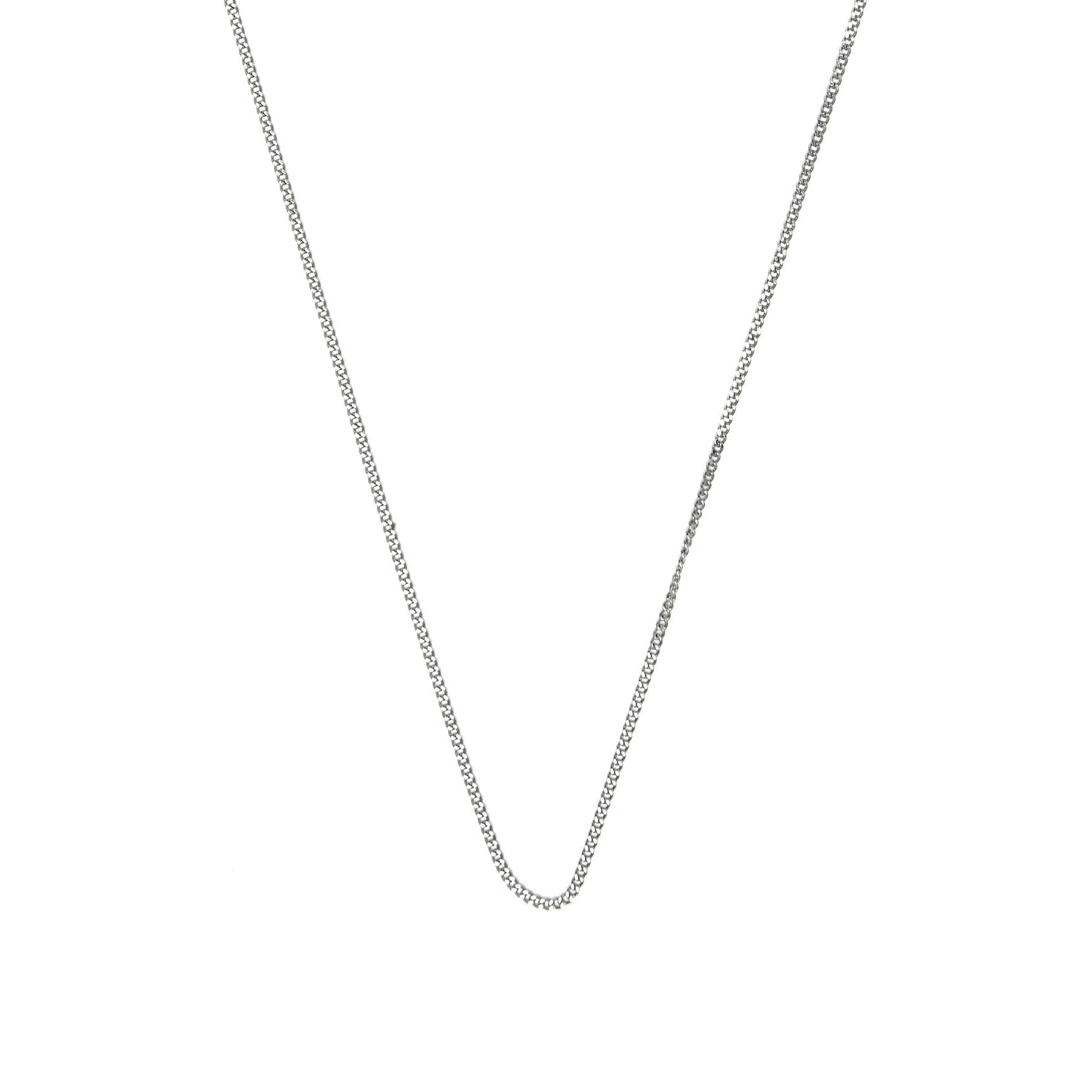 Collar de 45cm acabado en rodio - Sayas