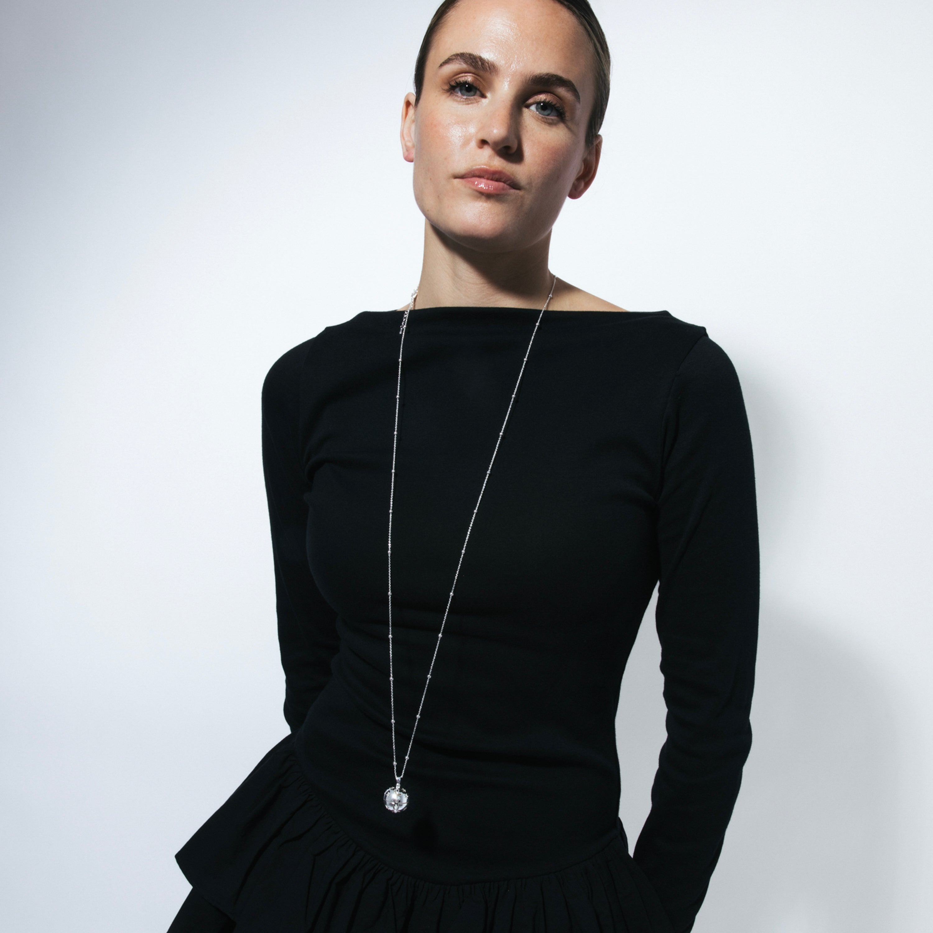 Collar acabado en Plata de Ley 925 - Yebah