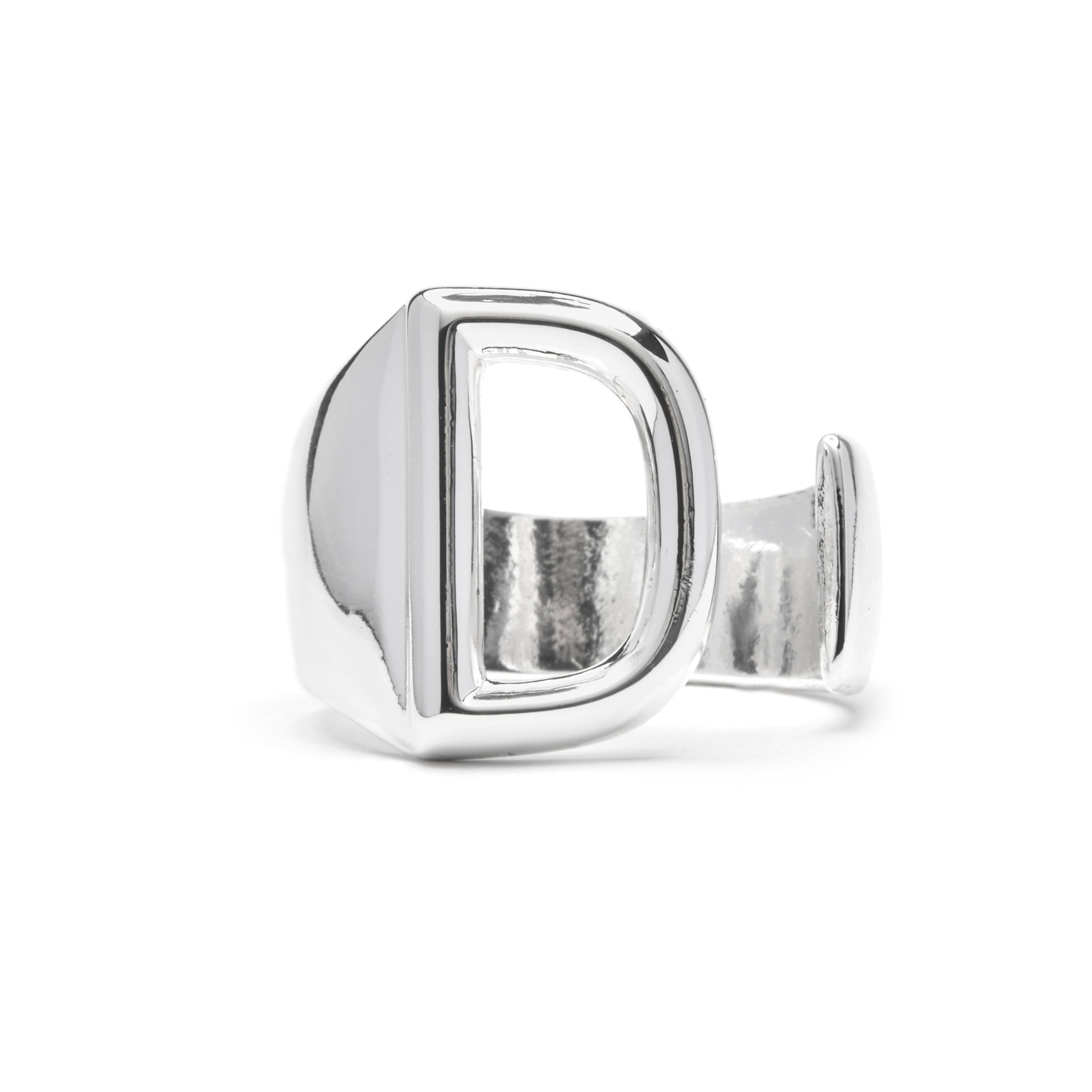 Anillo acabado plata - Alphabet