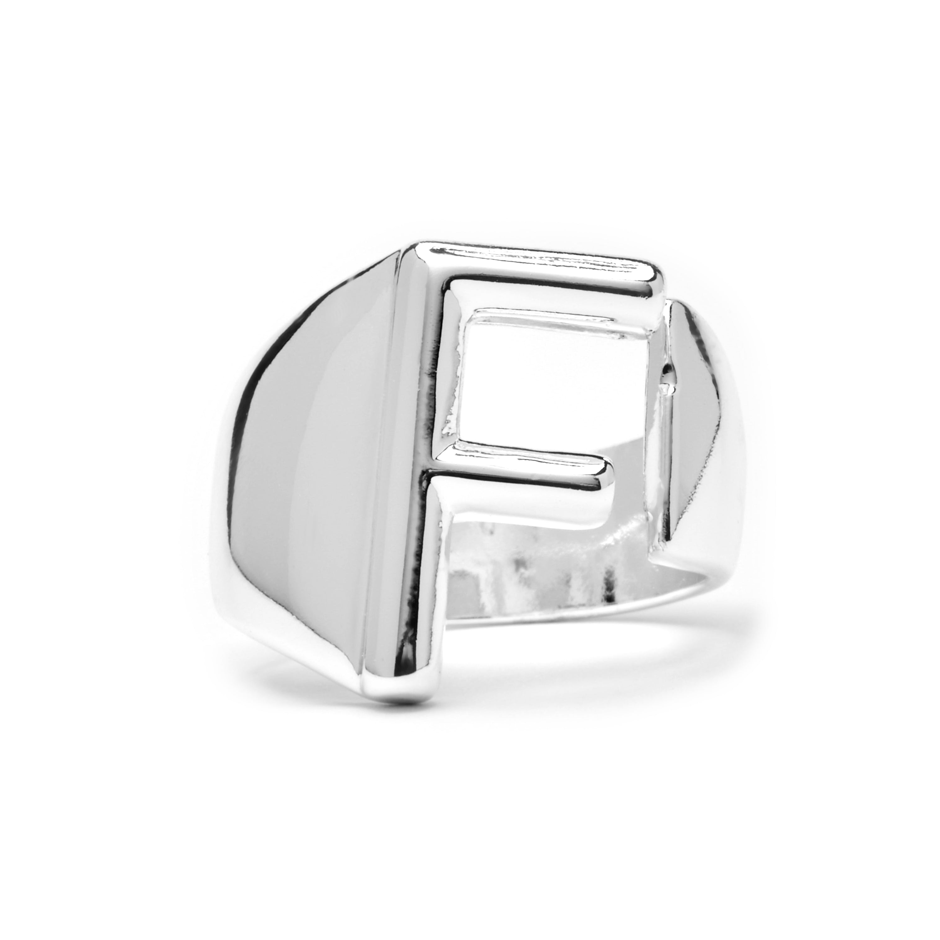 Anillo acabado plata - Alphabet