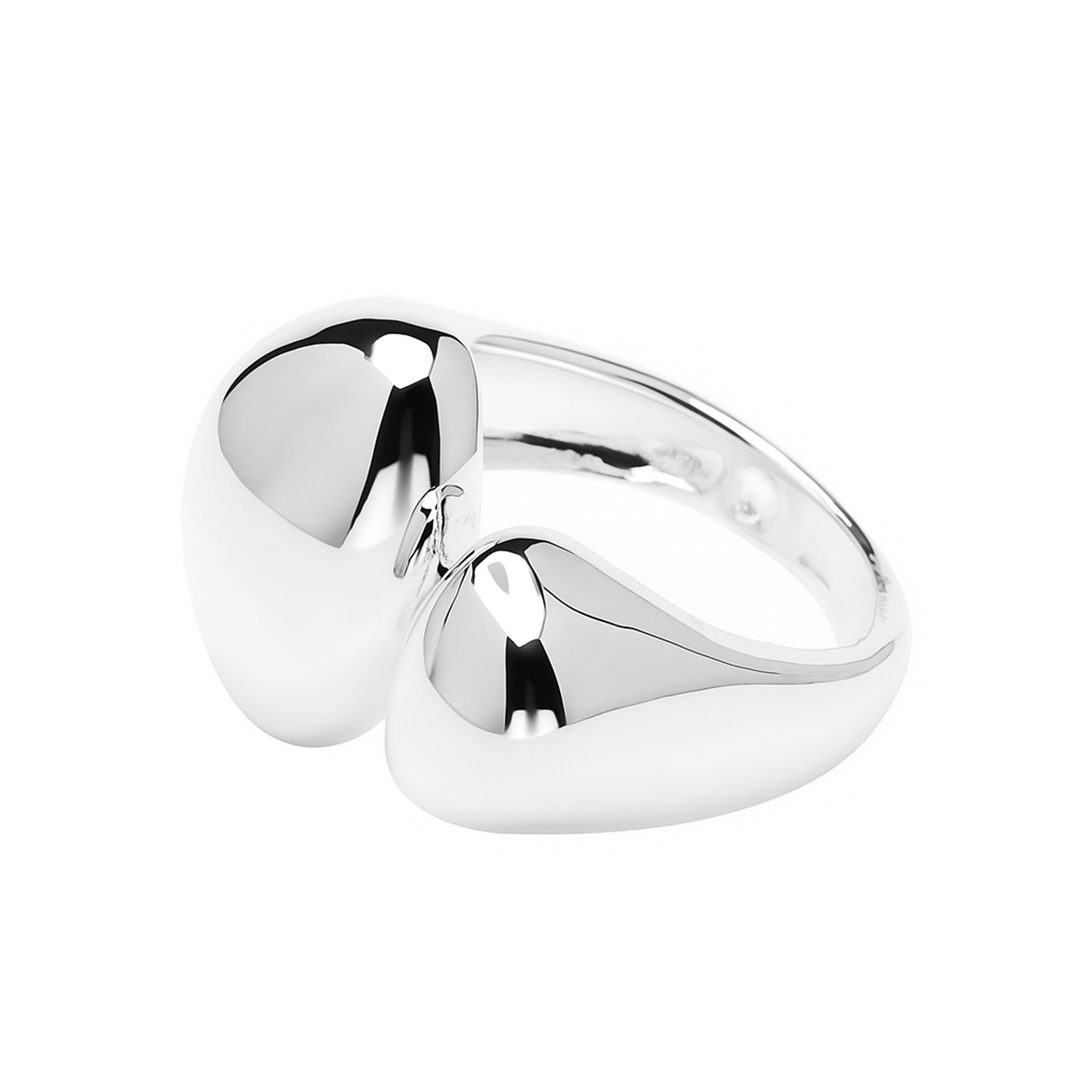 Anillo acabado en rodio - Sulim