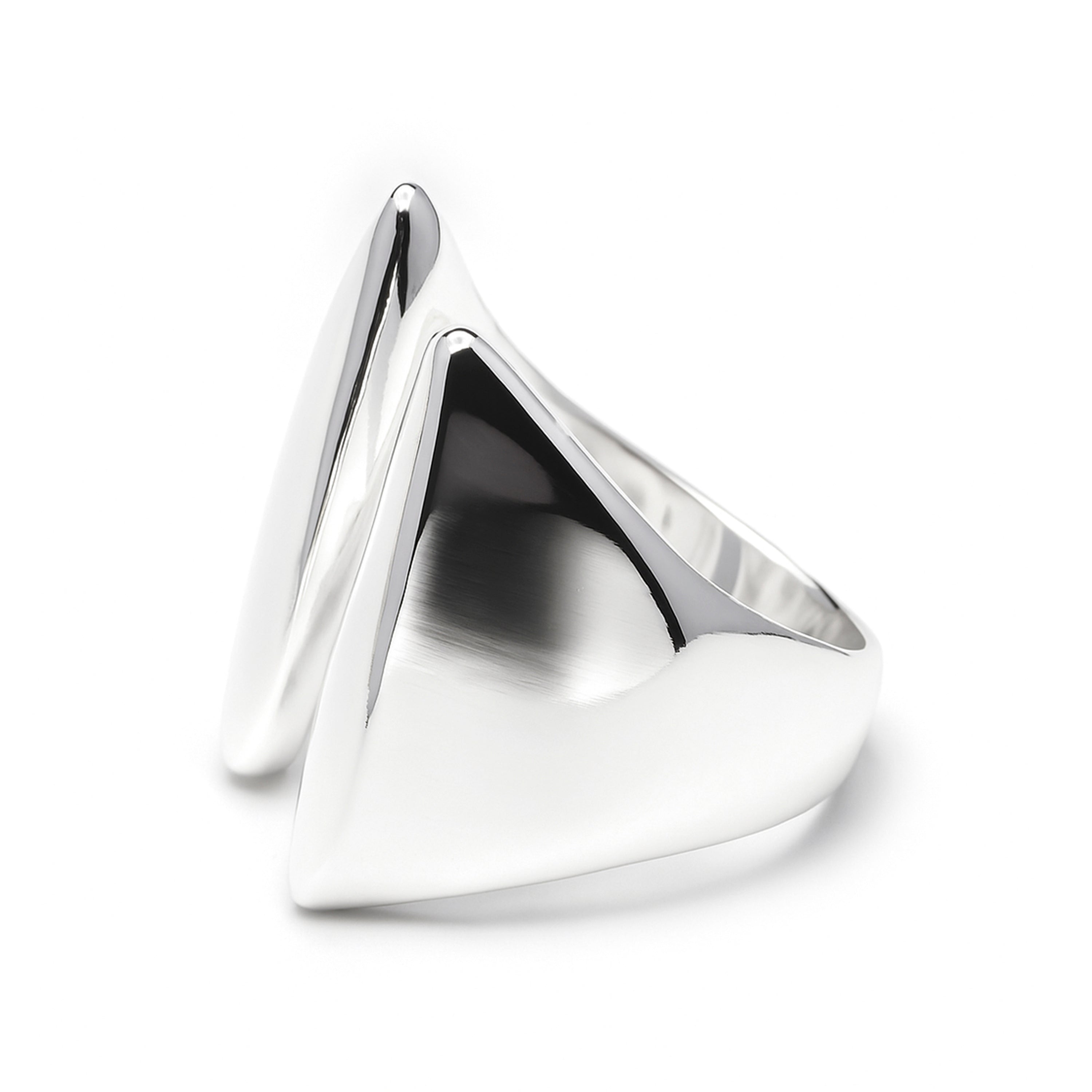 Anillo acabado en rodio - Yaslah