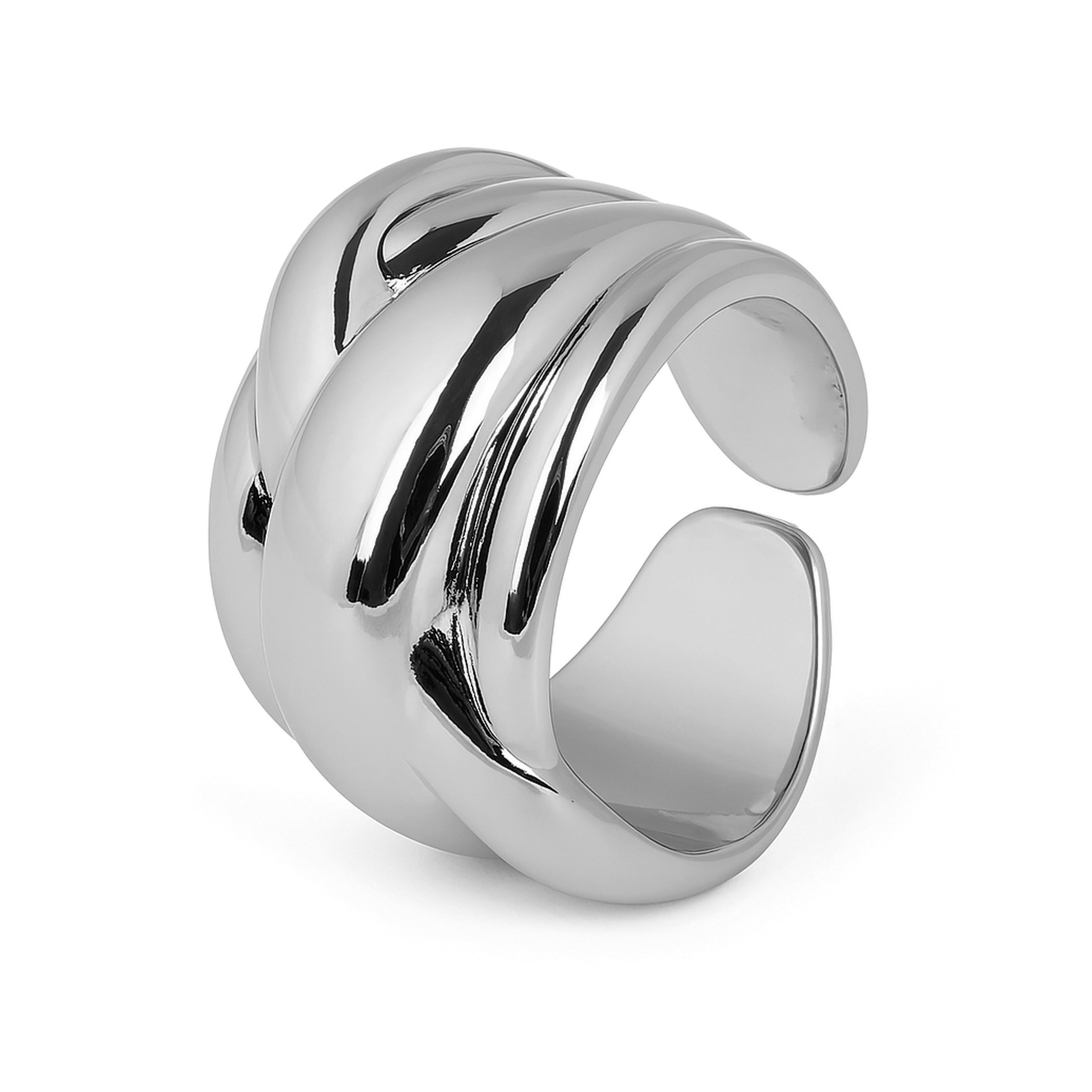 Anillo acabado en rodio - Jadra