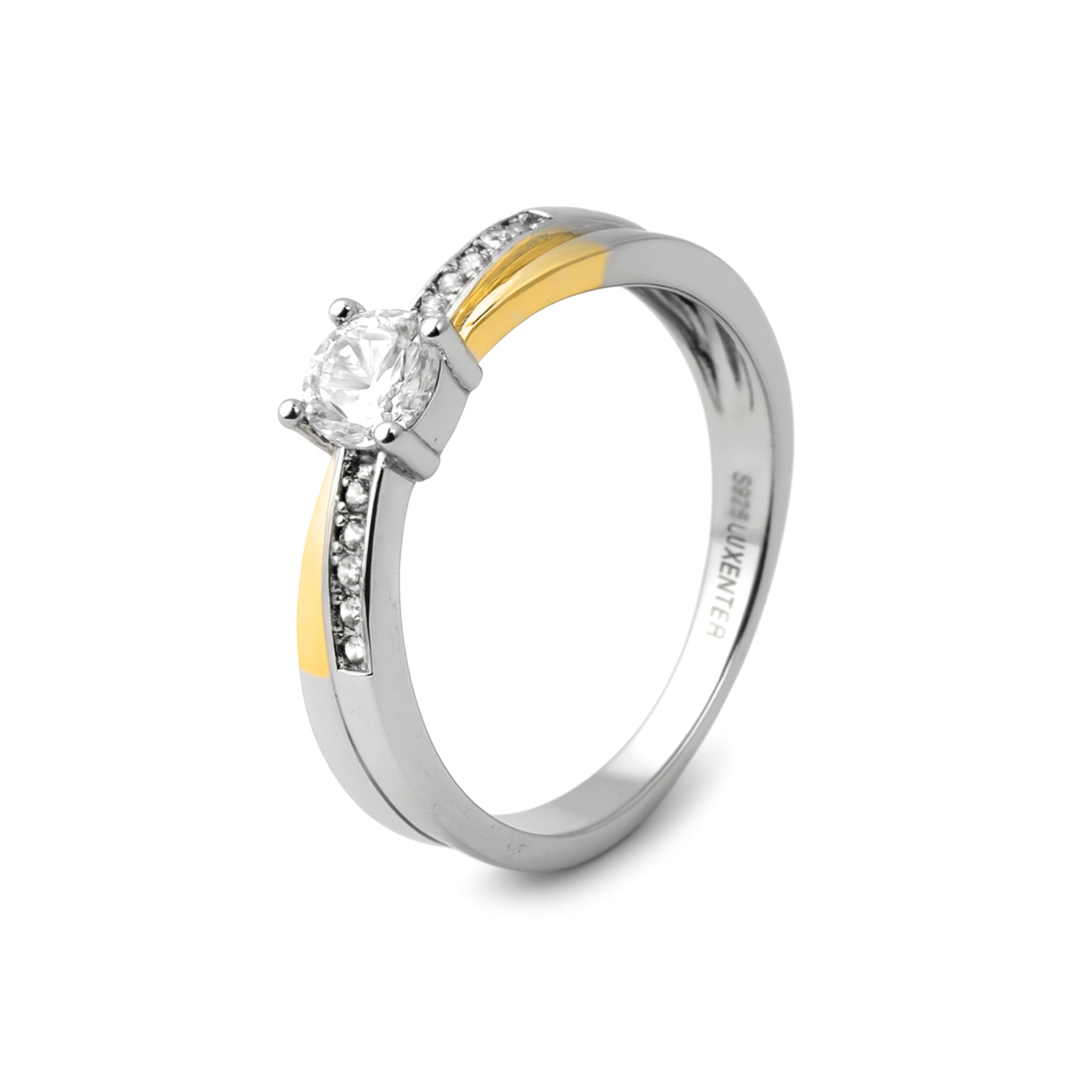 Anillo de Plata de Ley 925 acabado rodio - Auphis